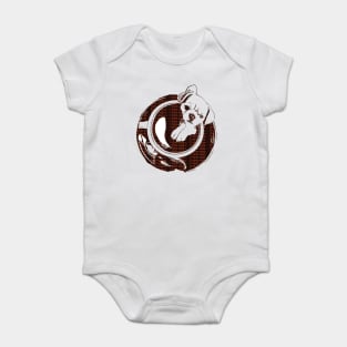 Puppuccino Coffee And Cute Puppy Dog Baby Bodysuit